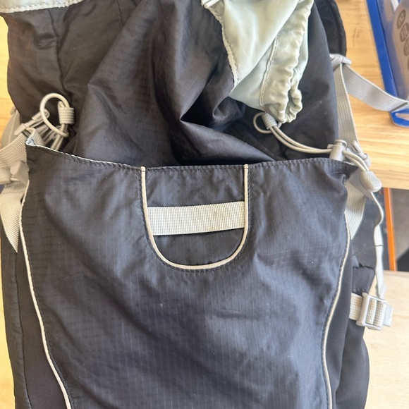 Black and Gray Utility Backpack with Durable Fabric - Picture 1 of 3